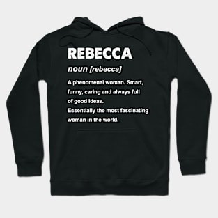 Rebecca Name Gift design Hoodie